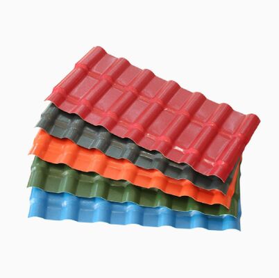 Beli Harga yang kompetitif Roma dan Gaya Spanyol ASA PVC Plastic Roof Tile/Synthetic Resin Roof Tile online manufacture