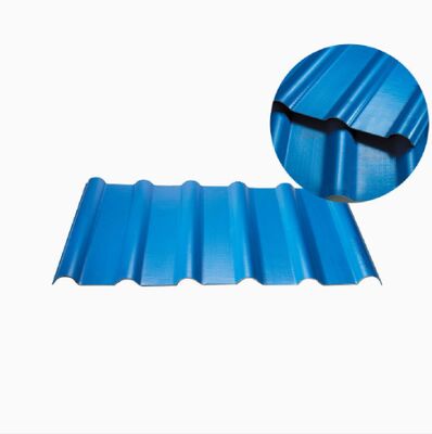 acheter Tuile de toit composite à âme en acier, tôles de toit en plastique PVC personnalisées, bleu, blanc, gris, vert online manufacture