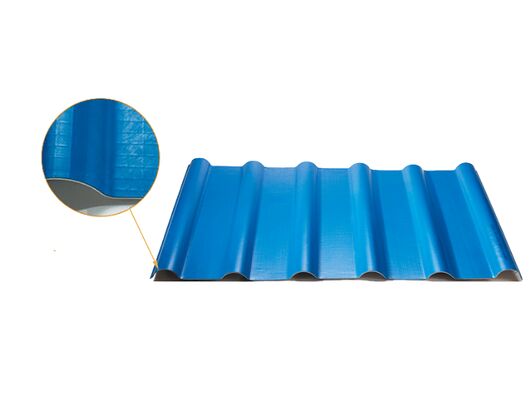kaufen angepasste PVC-Fliesen-Dachplatte Rechteckige starke Dachplatten online manufacture