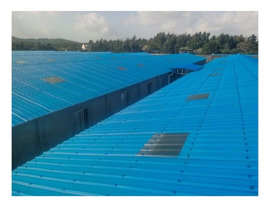 Beli Panel Sandwich Tahan Air Berinsulasi Tahan Api Panel Sandwich Atap Busa EPS Disesuaikan online manufacture