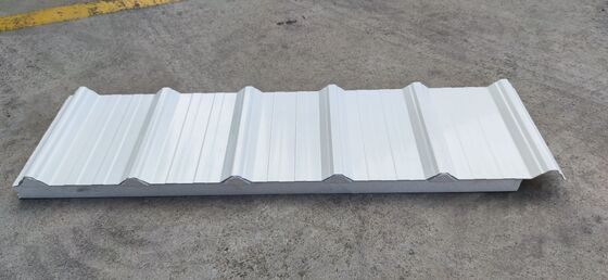 comprar Panel sándwich aislante ecológico, panel sándwich de techo blanco, resistencia al fuego online manufacture