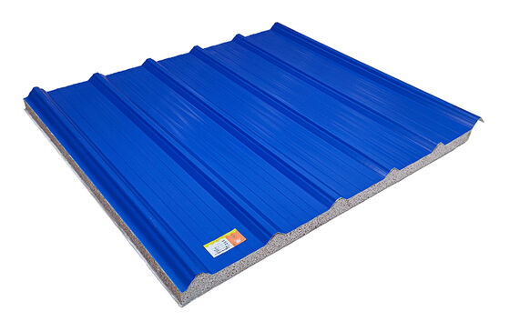 Buy Non Toxic Insulation Sandwich Panel Environmentally Friendly Fire Rated Roof Sandwich Panel White online manufacture