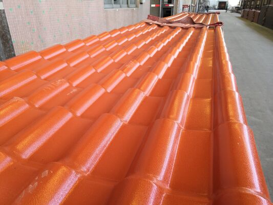 Beli ASA Synthetic Resin Tile Advanced Co-Extrusion Technology untuk stabilitas warna dan integritas struktural di lingkungan apa pun online manufacture