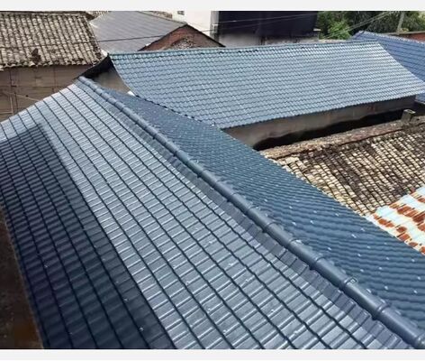 ซื้อ กระเบื้องเรซินสังเคราะห์ ASA ที่ดีเยี่ยมที่มีชั้นผิวที่ปรับปรุงเพื่อผลงานหลังคาที่ยั่งยืน online manufacture