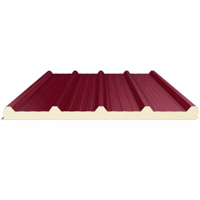 Mua Mineral Core Sandwich Panel cách nhiệt 1.5mm / 1.8mm / 2.0mm Độ dày EPS Roof Sandwich Panel online manufacture