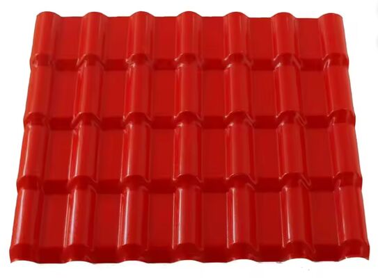 ซื้อ ความกว้าง 880 มม ASA กระเบื้องเรซินสังเคราะห์ ทนความหนาว ASA กระเบื้องหลังคา PVC ปรับแต่ง online manufacture