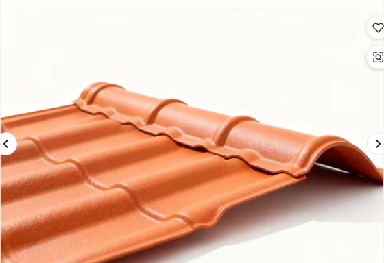 Buy Blue / Grey ASA Synthetic Resin Tile Customizable Color Roof Tile online manufacture