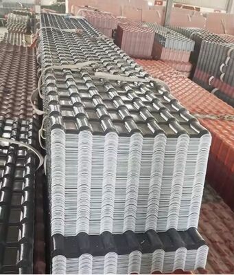 Mua Lớp gạch mái nhà kiến trúc có thể tùy chỉnh Độ dày 2,5mm / 2,8mm / 3,0mm Lớp gạch nhựa tổng hợp chống tia UV online manufacture