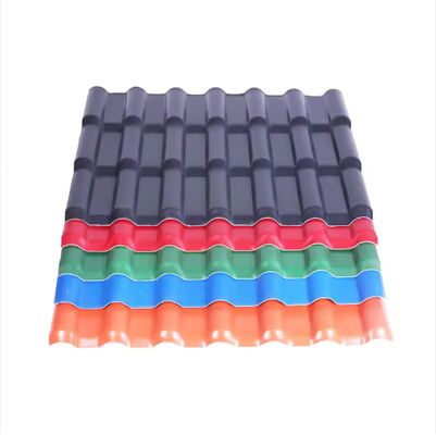 comprare Versatile ASA Tegola in Resina Sintetica Rosso Verde Blu per Tetti Architettonici online manufacture