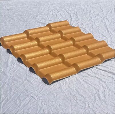 Buy Customized ASA Synthetic Resin Tile UV Resistant Lightweight Roofing Tiles online manufacture