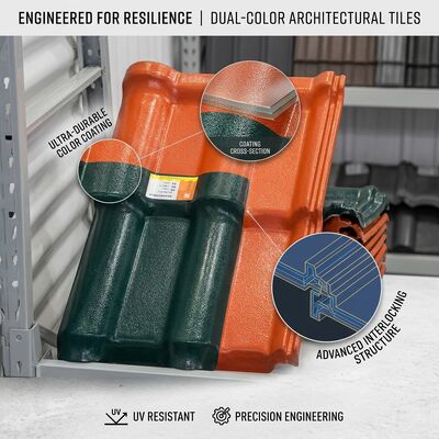 comprare Tavola di tetto in PVC resistente ai raggi UV ASA con riflessione del calore e durata testata dai monsoni per i climi tropicali online manufacture