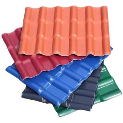 satın al Villa ve Veranda Projeleri için Korozyon Önleyici Hava Koşullarına Dayanıklı UV Dayanıklı ASA Sentetik Reçine Çatı Kiremitleri online manufacture