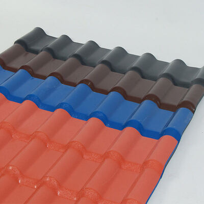 Beli Peti atap resin sintetis tahan air ASA tahan dampak dalam gaya baja warna online manufacture