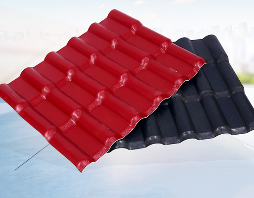 Buy Traditional Design ASA Synthetic Resin Roof Tile with Corrosion Resistance and Long-lasting Color Retention online manufacture