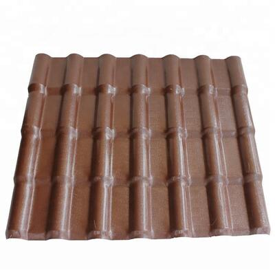 acheter Carreaux de toiture en résine synthétique de style bambou espagnol ASA avec revêtement UV et résistance chimique online manufacture
