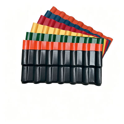 Buy Chinese Style Hail Resistant ASA Synthetic Resin Roof Tiles with Long Service Life for Hotels & Villas online manufacture